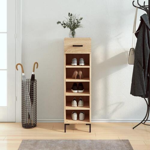 Skoreol 30x35x105 cm konstrueret træ sonoma-eg