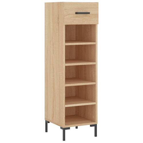 Skoreol 30x35x105 cm konstrueret træ sonoma-eg