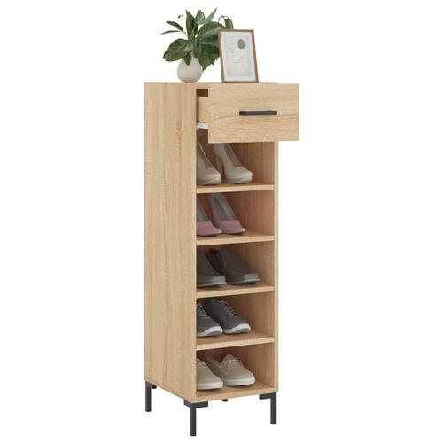 Skoreol 30x35x105 cm konstrueret træ sonoma-eg