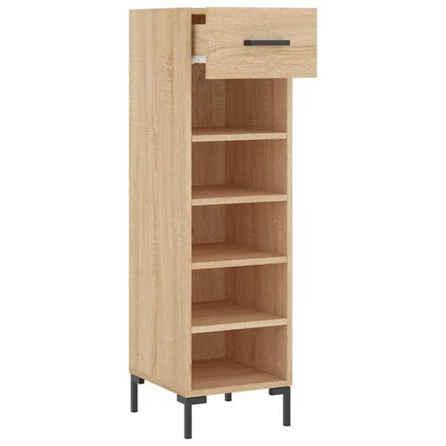 Skoreol 30x35x105 cm konstrueret træ sonoma-eg