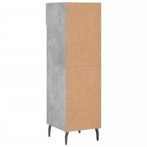 Skoreol 30x35x105 cm konstrueret træ betongrå