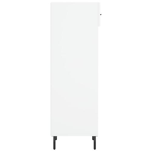 Skoreol 30x35x105 cm konstrueret træ hvid