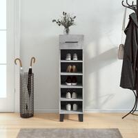 Skoreol 30x35x105 cm konstrueret træ betongrå
