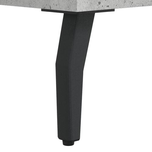 Tv-bord 80x36x50 cm konstrueret træ betongrå