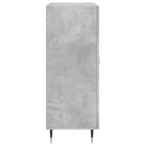 Skænk 69,5x34x90 cm konstrueret træ betongrå