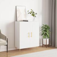 Skænk 69,5x34x90 cm konstrueret træ hvid