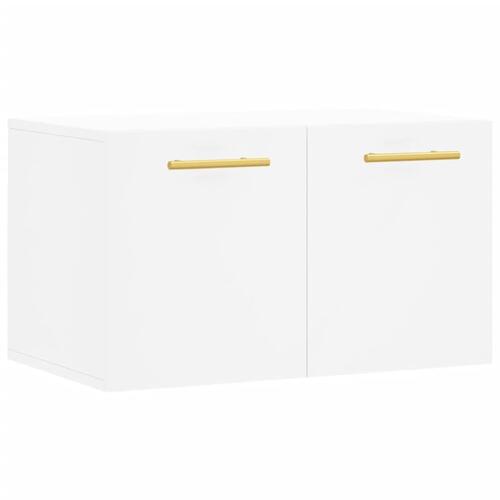 Vægskab 60x36,5x35 cm konstrueret træ hvid