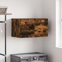Vægskab 60x36,5x35 cm konstrueret træ røget egetræsfarve