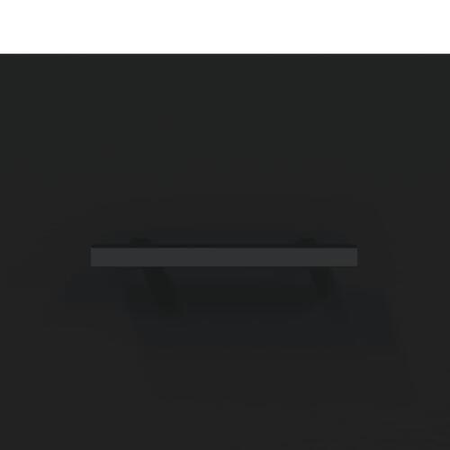 Tv-bord 102x36x50 cm konstrueret træ sort