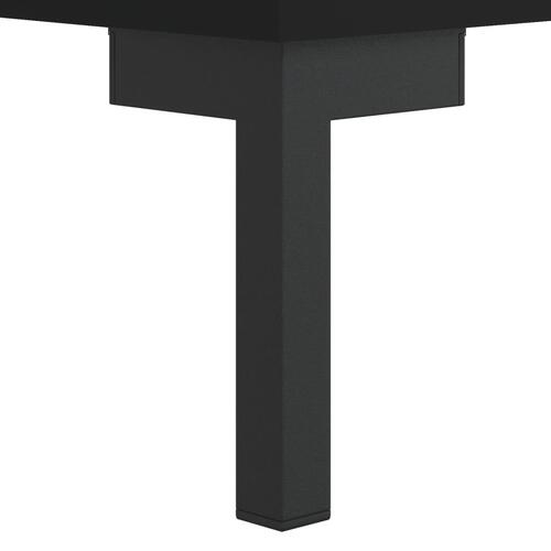 Tv-bord 102x36x50 cm konstrueret træ sort