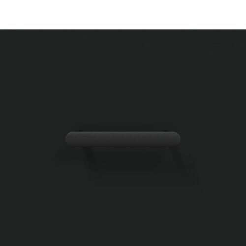 Tv-bord 102x36x50 cm konstrueret træ sort