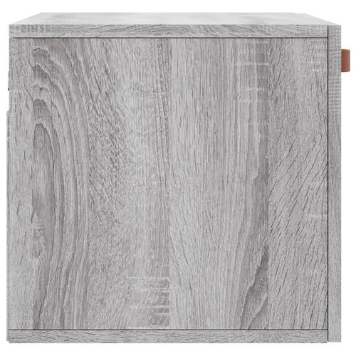 Vægskab 60x36,5x35 cm konstrueret træ grå sonoma-eg