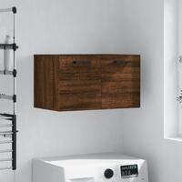 Vægskab 60x36,5x35 cm konstrueret træ brun egetræsfarve