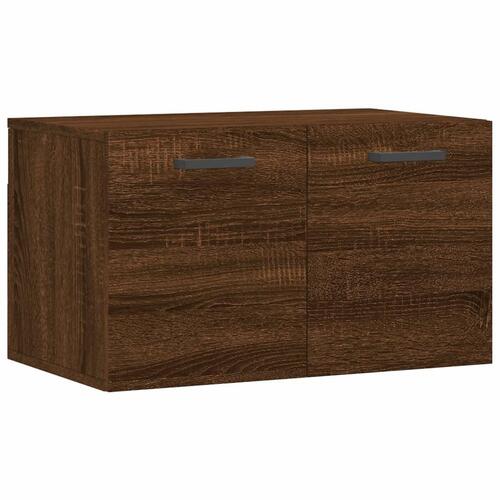 Vægskab 60x36,5x35 cm konstrueret træ brun egetræsfarve