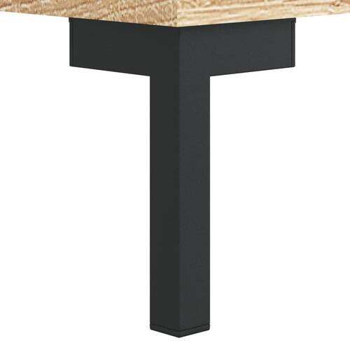 Tv-bord 102x36x50 cm konstrueret træ sonoma-eg