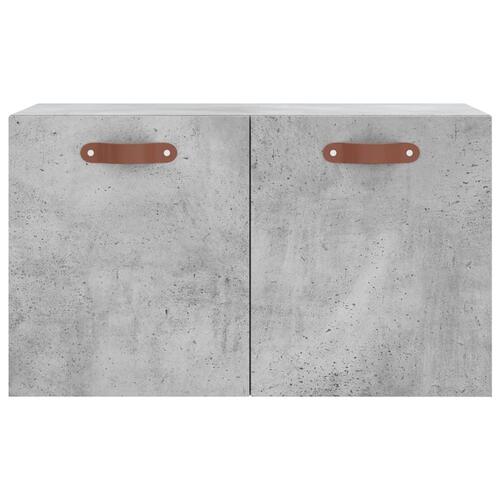 Vægskab 60x36,5x35 cm konstrueret træ betongrå