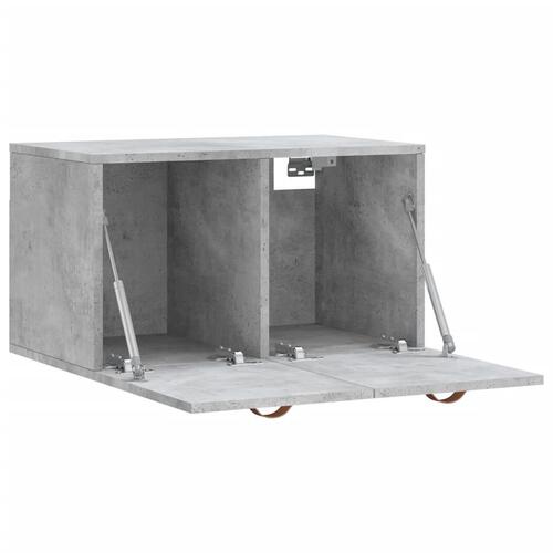 Vægskab 60x36,5x35 cm konstrueret træ betongrå