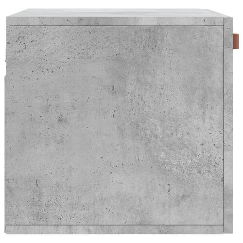 Vægskab 60x36,5x35 cm konstrueret træ betongrå
