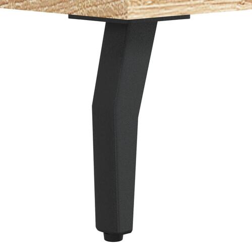 Tv-bord 102x36x50 cm konstrueret træ sonoma-eg