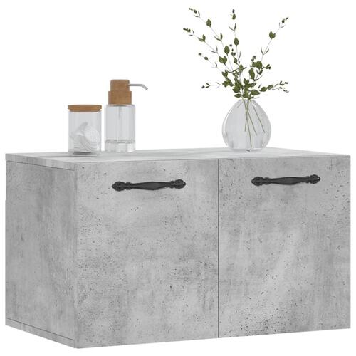 Vægskab 60x36,5x35 cm konstrueret træ betongrå