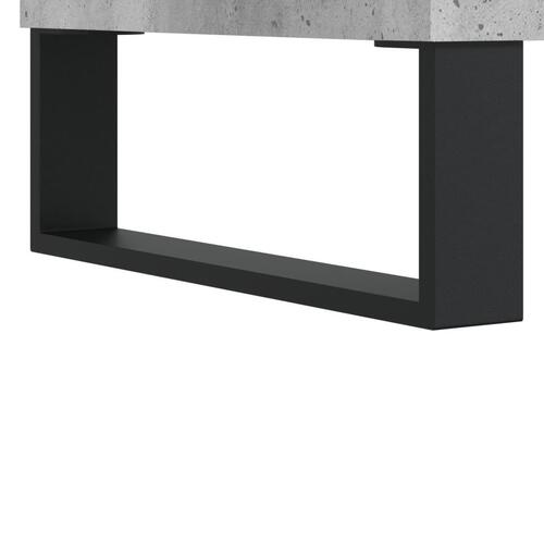 Tv-bord 102x36x50 cm konstrueret træ betongrå