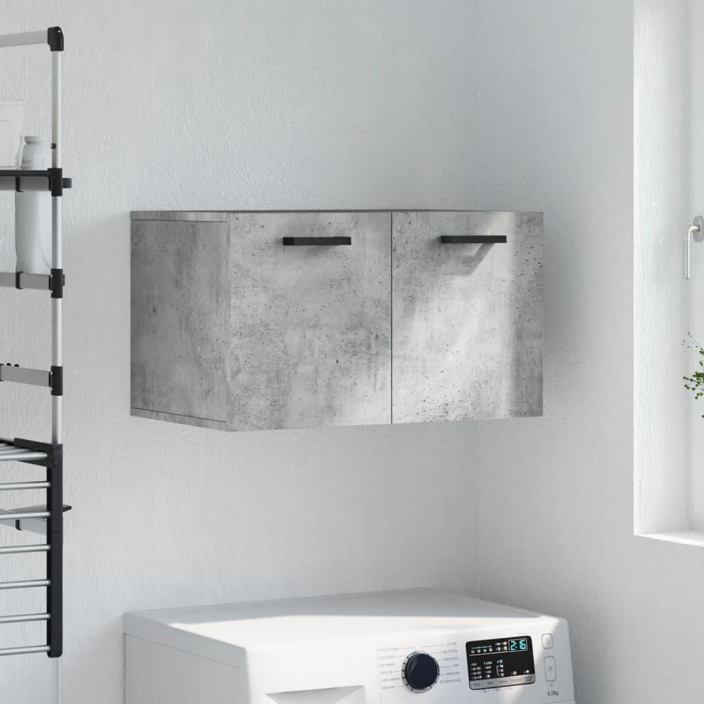 Vægskab 60x36,5x35 cm konstrueret træ betongrå