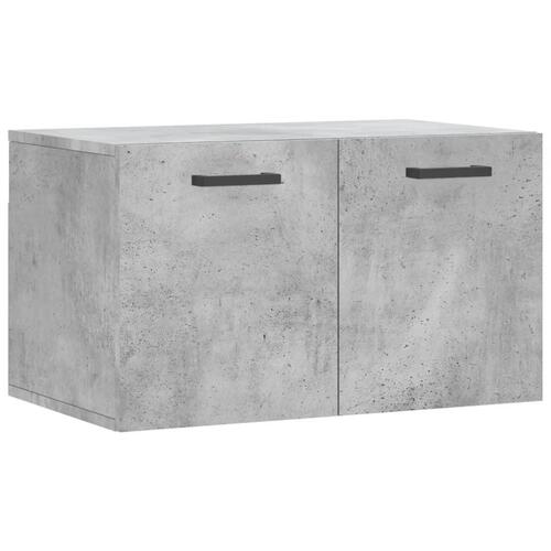 Vægskab 60x36,5x35 cm konstrueret træ betongrå