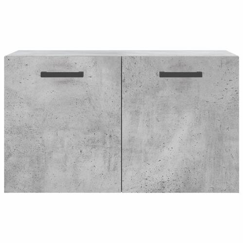 Vægskab 60x36,5x35 cm konstrueret træ betongrå