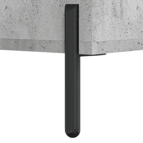 Tv-bord 102x36x50 cm konstrueret træ betongrå