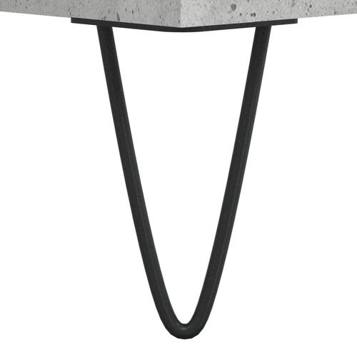 Tv-bord 102x36x50 cm konstrueret træ betongrå