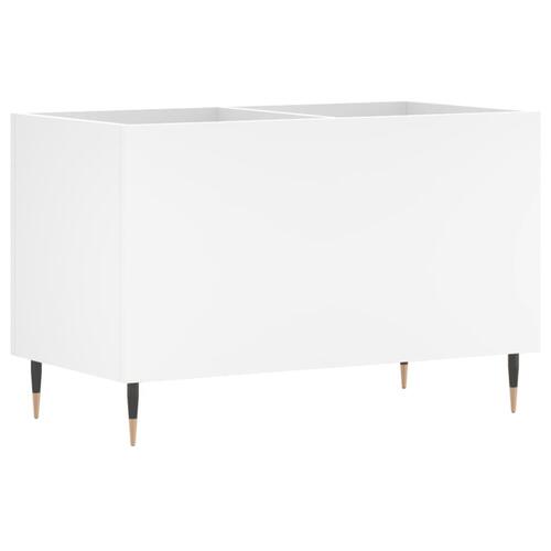 Vinylskab 74,5x38x48 cm konstrueret træ hvid