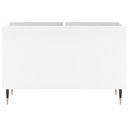 Vinylskab 74,5x38x48 cm konstrueret træ hvid