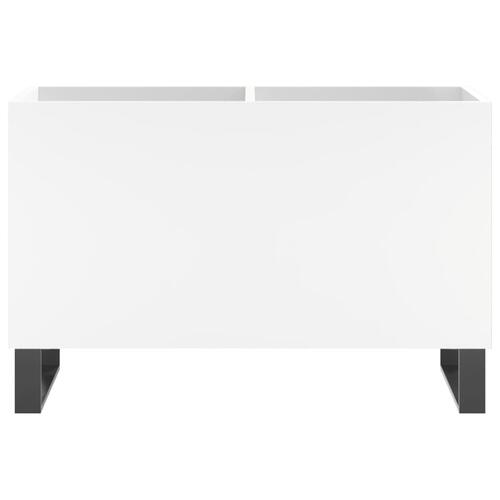 Vinylskab 74,5x38x48 cm konstrueret træ hvid