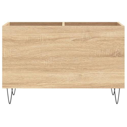 Vinylskab 74,5x38x48 cm konstrueret træ sonoma-eg