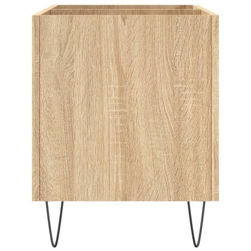 Vinylskab 74,5x38x48 cm konstrueret træ sonoma-eg