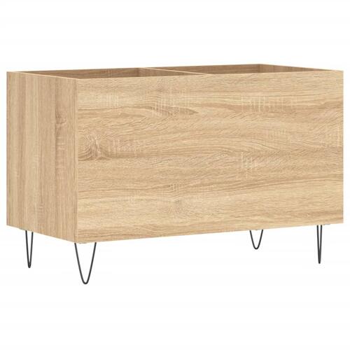 Vinylskab 74,5x38x48 cm konstrueret træ sonoma-eg