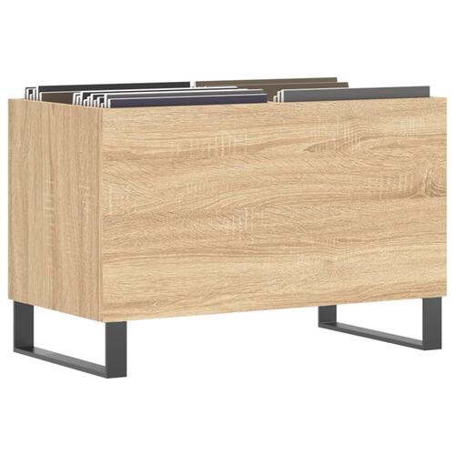 Vinylskab 74,5x38x48 cm konstrueret træ sonoma-eg