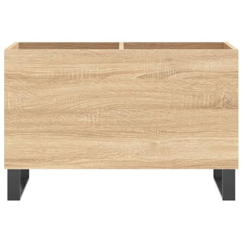 Vinylskab 74,5x38x48 cm konstrueret træ sonoma-eg