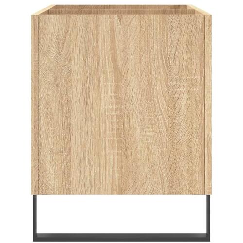 Vinylskab 74,5x38x48 cm konstrueret træ sonoma-eg