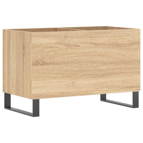 Vinylskab 74,5x38x48 cm konstrueret træ sonoma-eg
