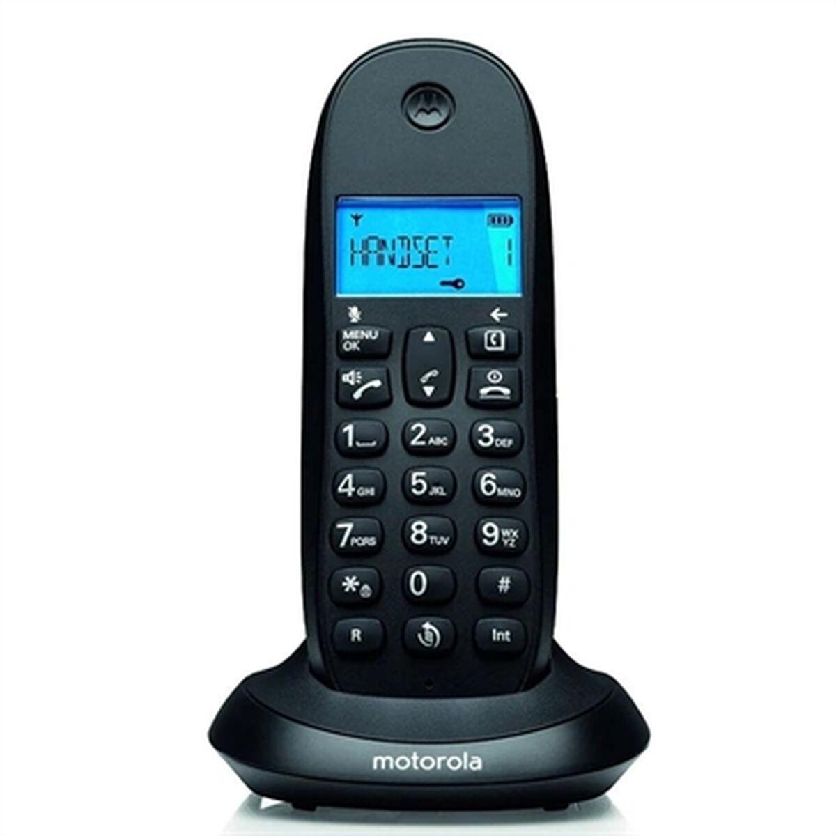 Trådløs telefon Motorola 107C1001CB+ Sort