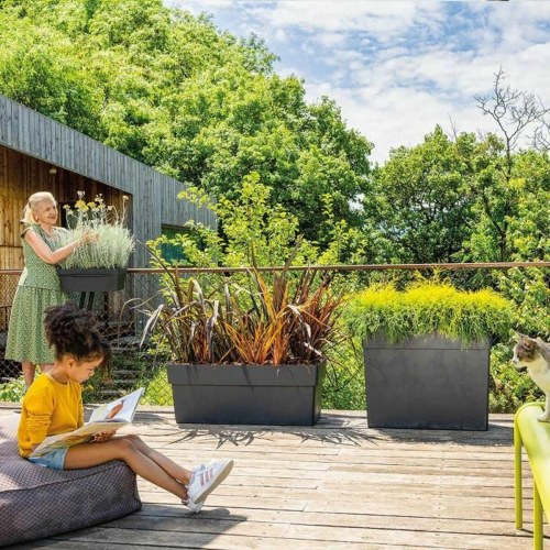 Urtepotte Deroma antracit