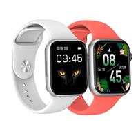 Smartwatch DCU COLORFUL 2 Hvid Sølvfarvet