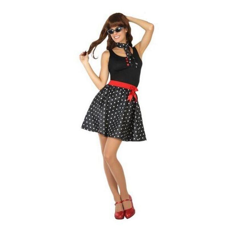 Kostume til voksne Th3 Party Sort (3 Dele) M/L