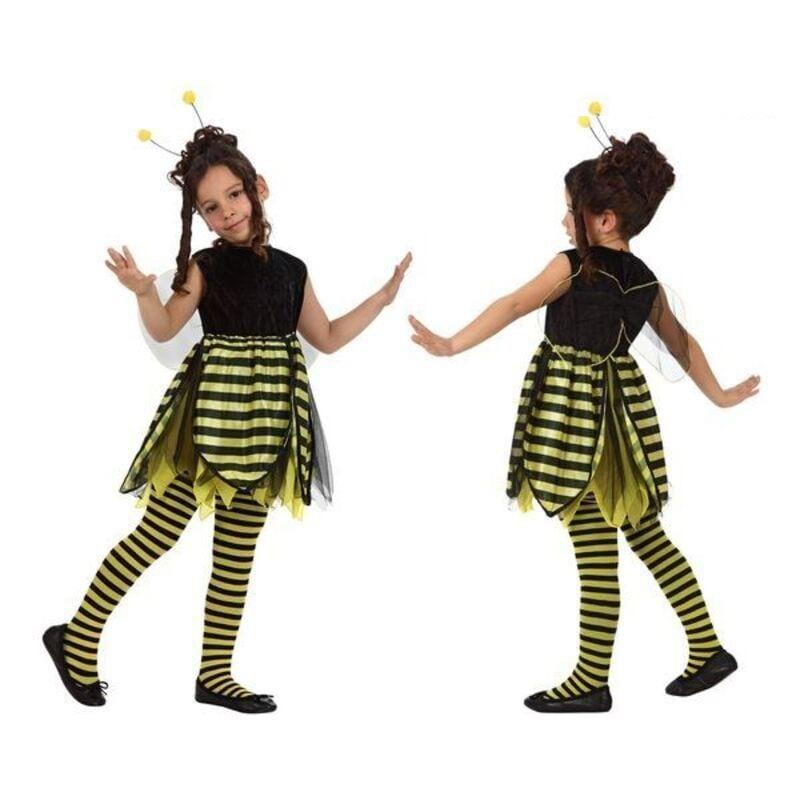 Kostume til børn Th3 Party Gul (3 Dele) 5-6 år