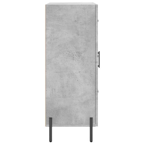 Skænk 69,5x34x90 cm konstrueret træ betongrå