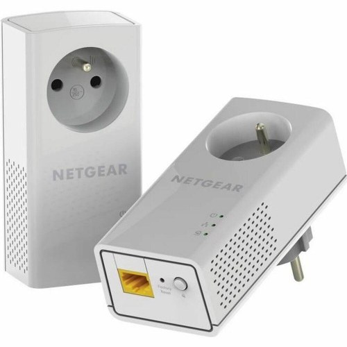 Netgear PLP1000 powerline adapter kit - 2 enheder (EU, hvid)