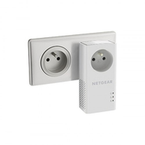 Netgear PLP1000 powerline adapter kit - 2 enheder (EU, hvid)