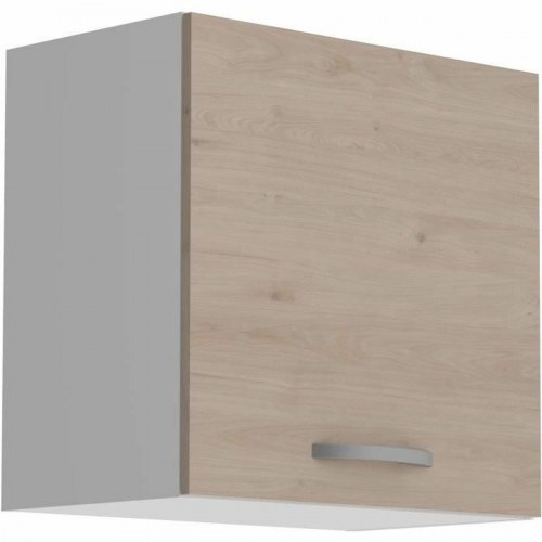 Oslo køkkenskab overskab 60 × 36 × 58 cm - brun trælook
