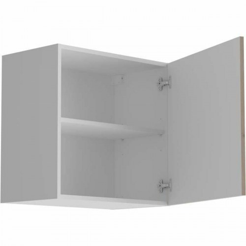 Oslo køkkenskab overskab 60 × 36 × 58 cm - brun trælook